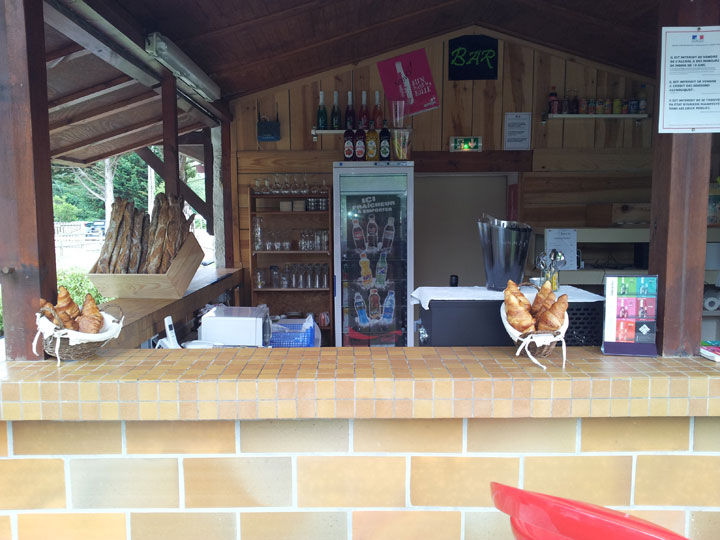 snack / bar du camping relais motard à Lacanau