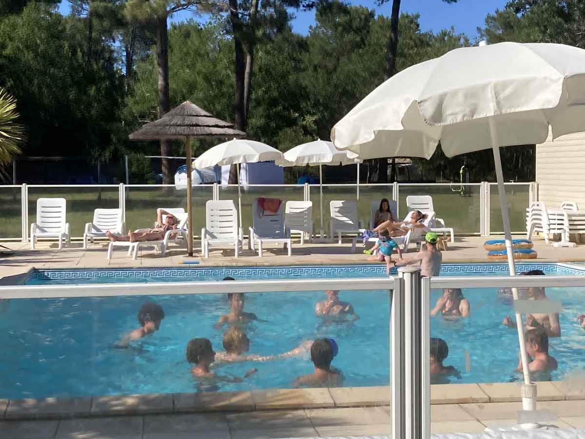 camping avec piscine en Gironde